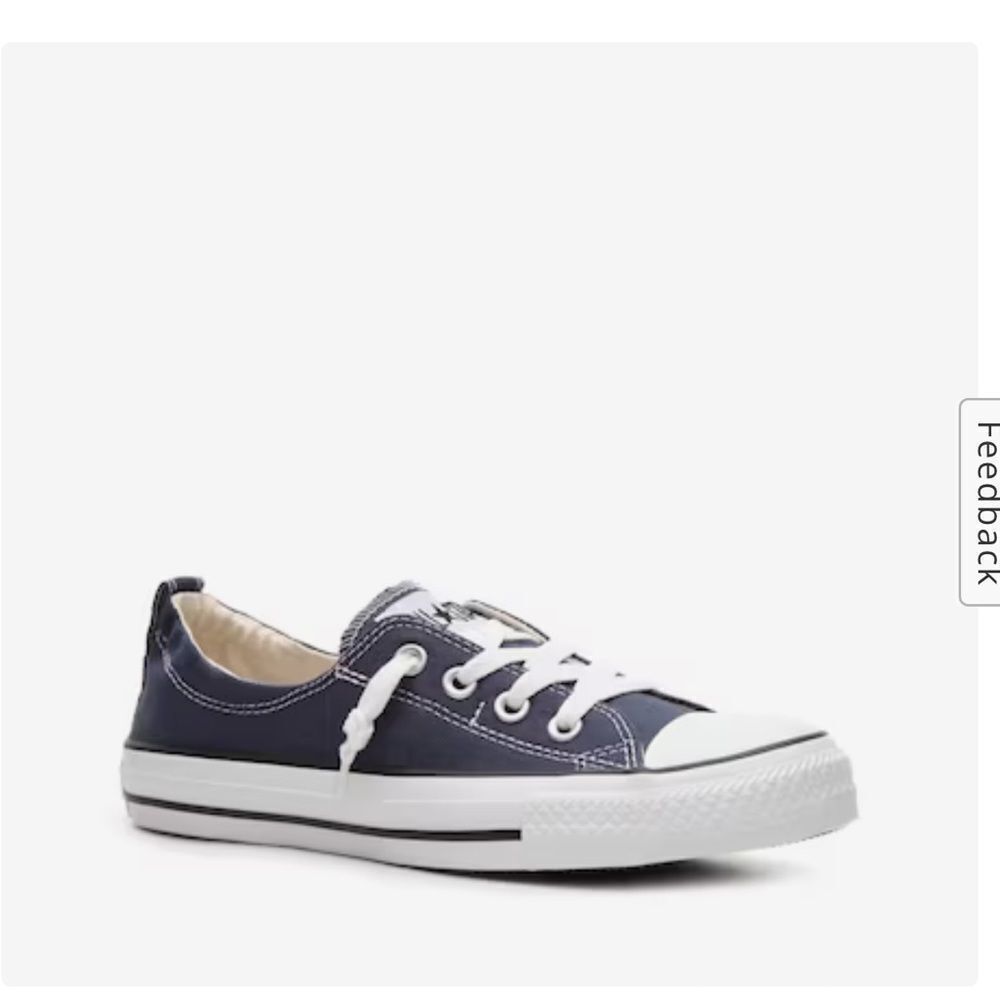 Converse Chuck Taylor All Star Shoreline Sneaker Navy Blue size 8